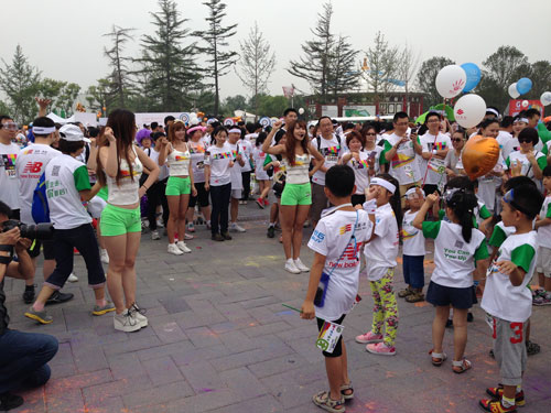 北京COLOR RUN 活動